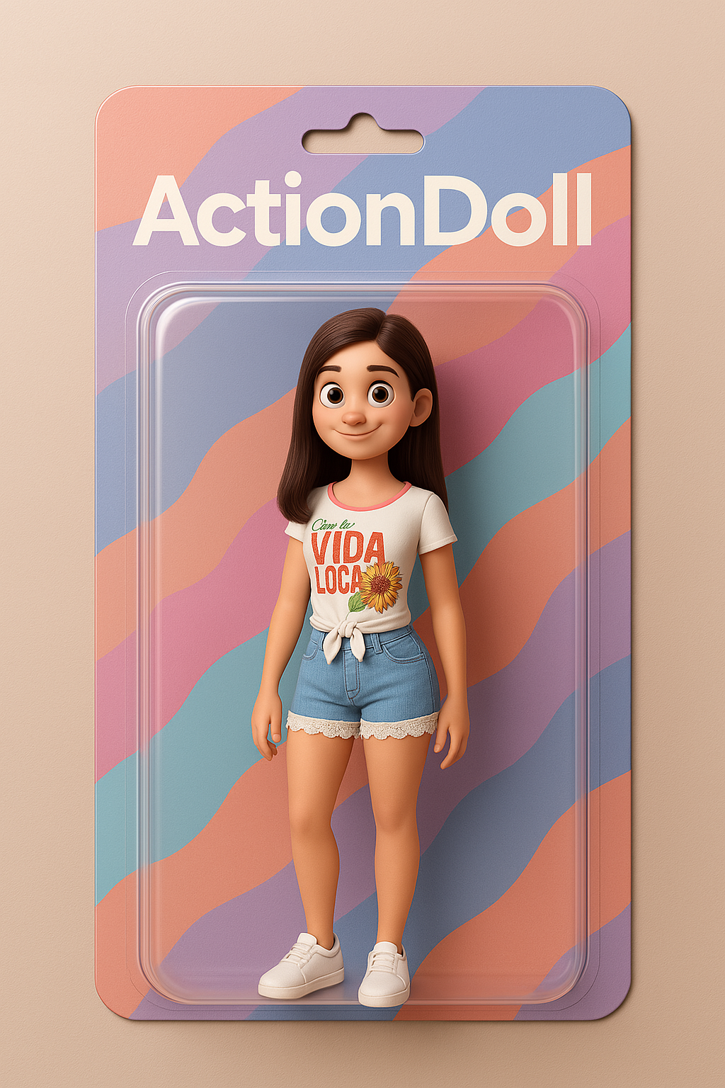 Custom Action Figure About You - Pixar Style