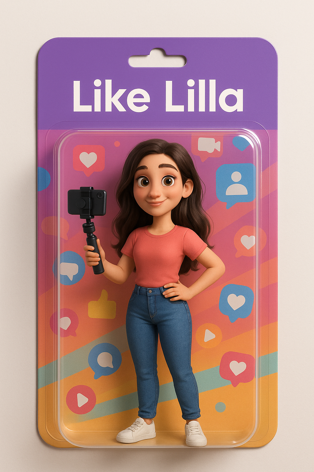 Custom Action Figure About You - Pixar Style