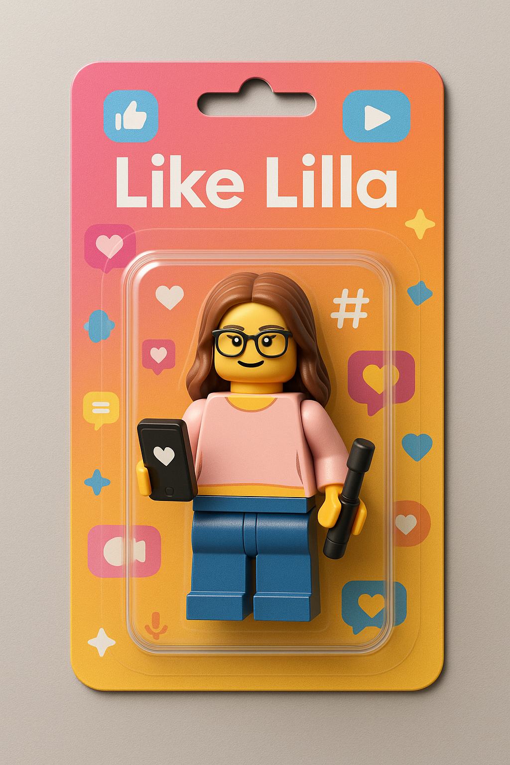 Egyedi Lego-stílusú figura – Rólad készült, építhető emlék!