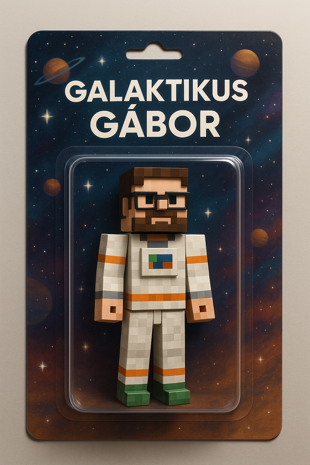 Custom Action Figure About You - Minecraft Style