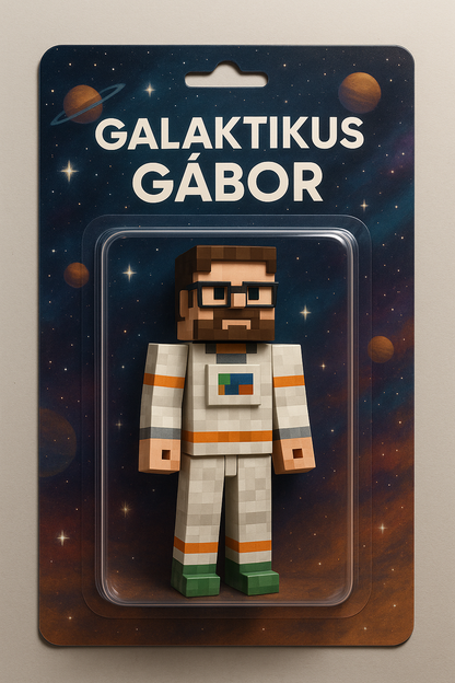Custom Action Figure About You - Minecraft Style