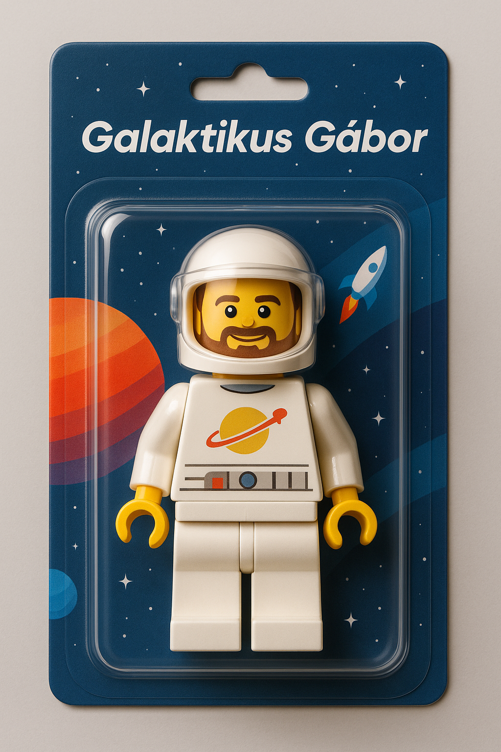 Egyedi Lego-stílusú figura – Rólad készült, építhető emlék!