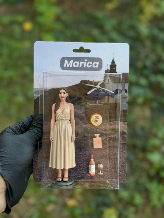 Custom Action Figure About You - ActionDoll with 4 accessories